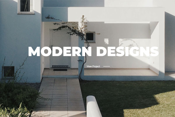 現(xiàn)代建筑空間設(shè)計(jì)網(wǎng)站模板